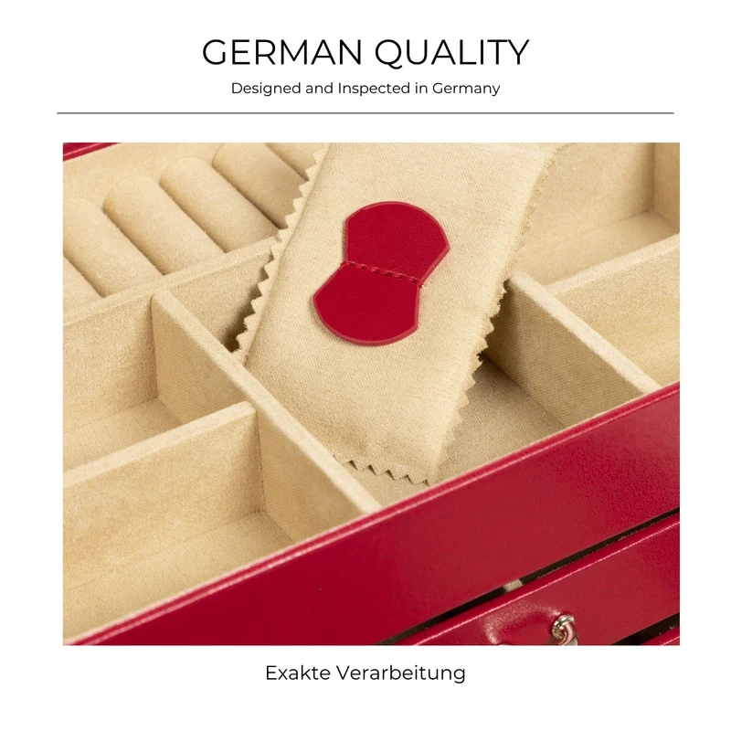 CORDOBA Schmuckkasten groß aus Leder