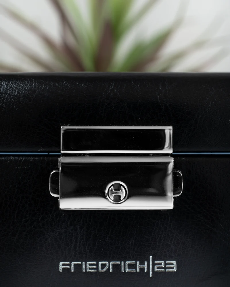 BOND Uhrenbox für 4 Uhren mit Glasdeckel