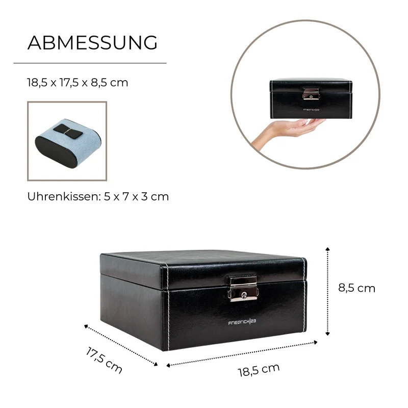 BOND Uhrenbox für 6 Uhren