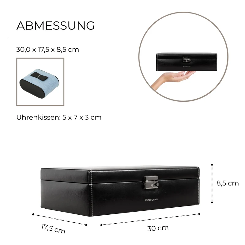 BOND Uhrenbox für 10 Uhren