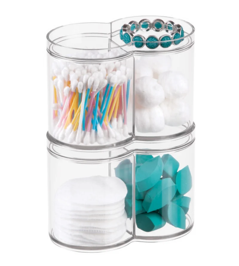 CLARITY - Kosmetik Organizer KLAR - mit Deckel