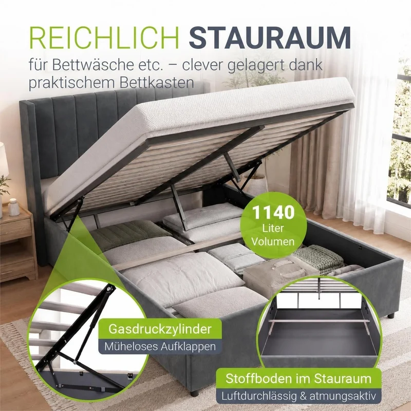 Polsterbett Savona