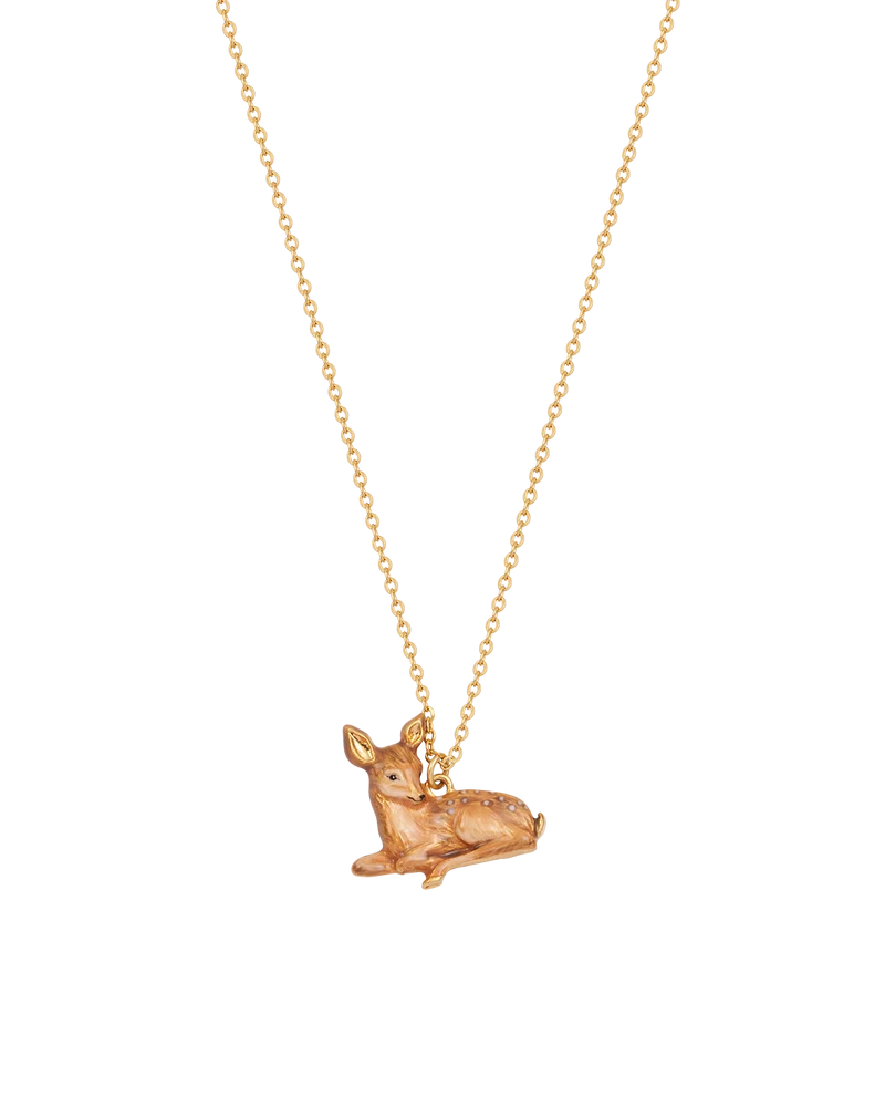 Gold Fawn Necklace