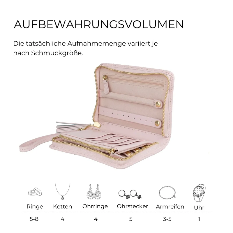 AURORA Schmucketui aus Leder