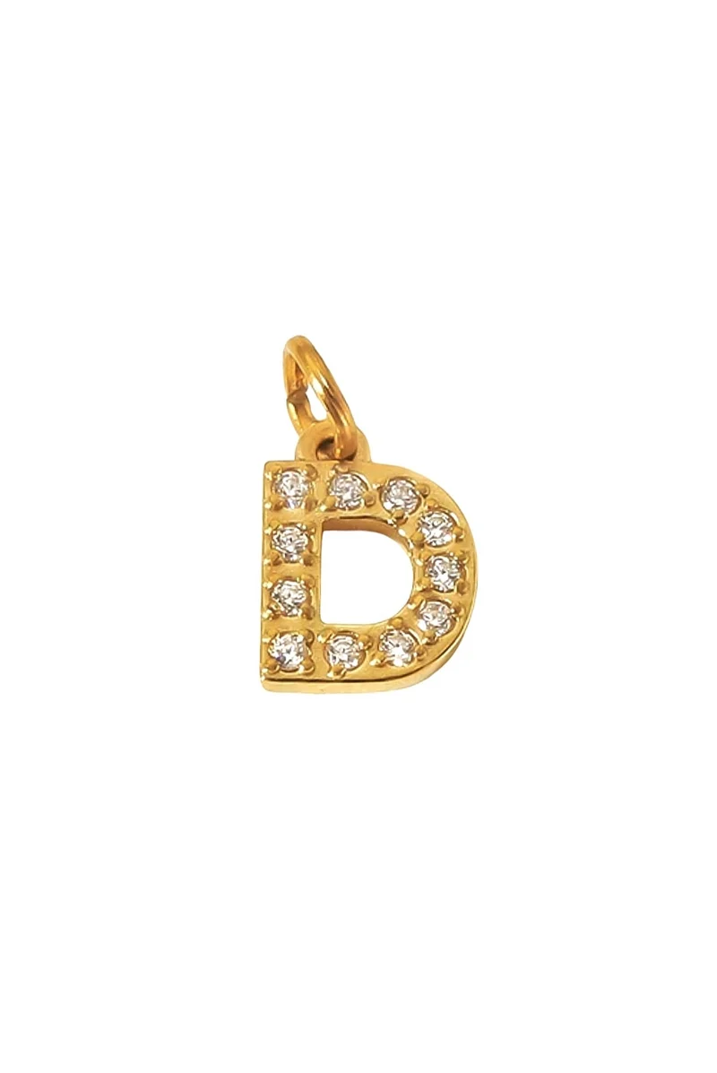 Spark Letter Charm