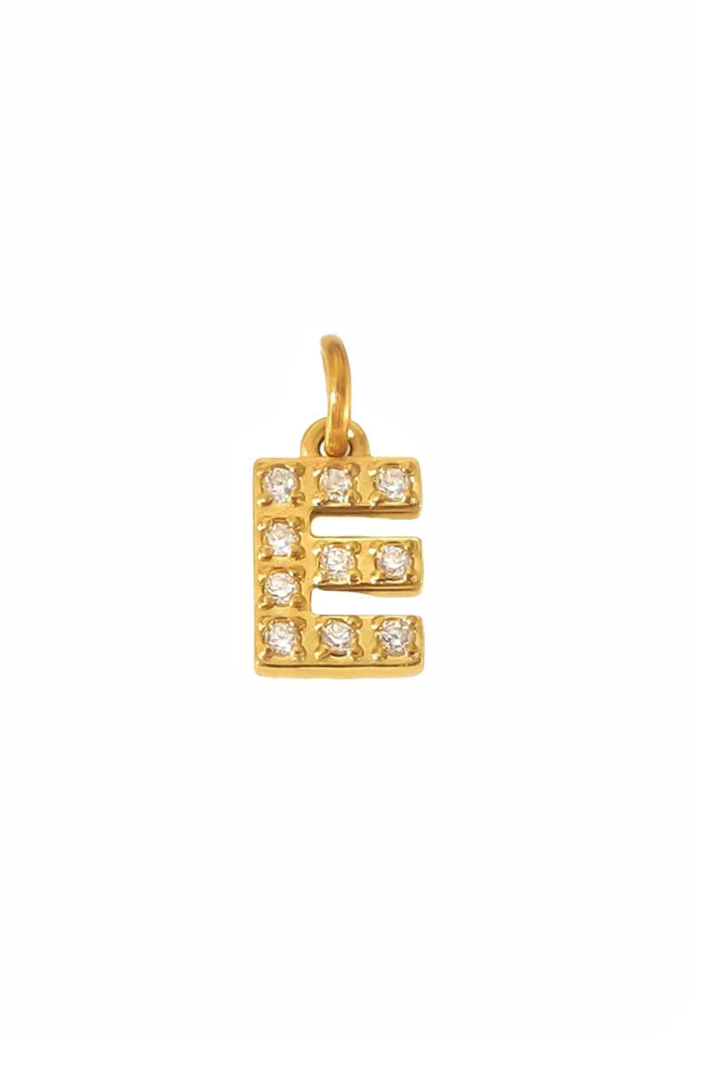 Spark Letter Charm
