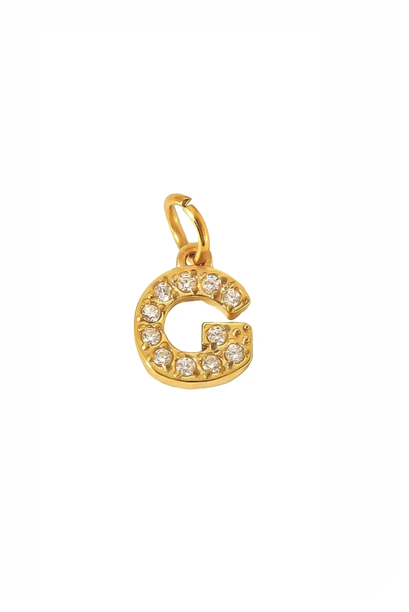 Spark Letter Charm