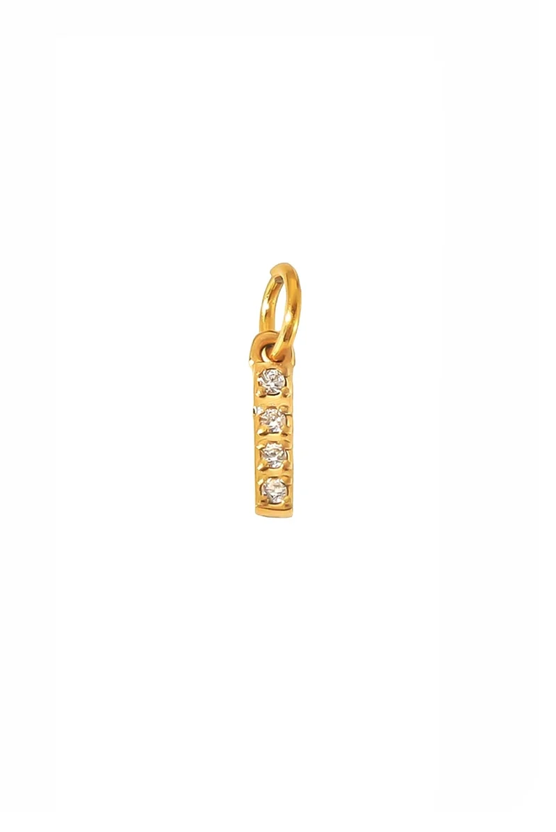 Spark Letter Charm