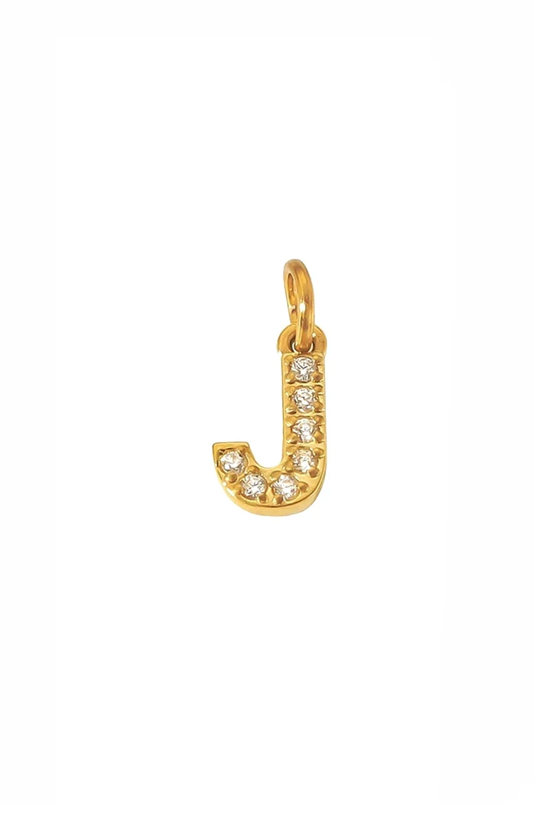 Spark Letter Charm