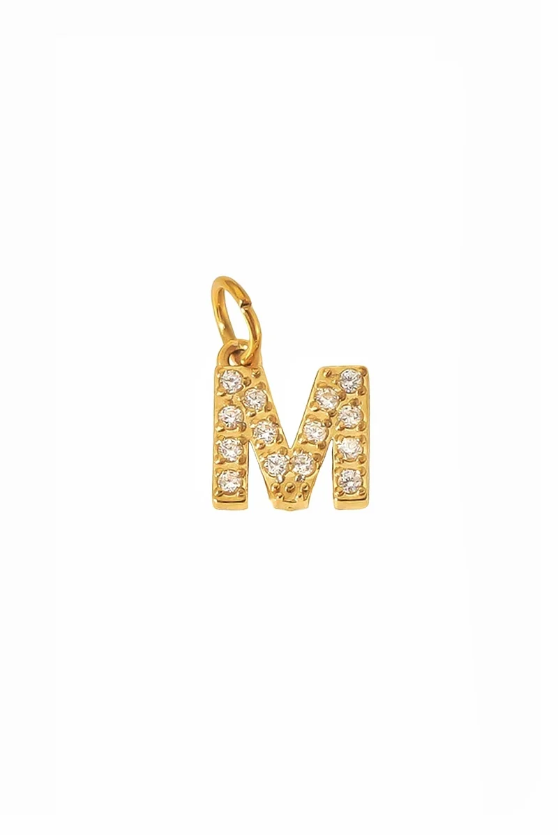 Spark Letter Charm