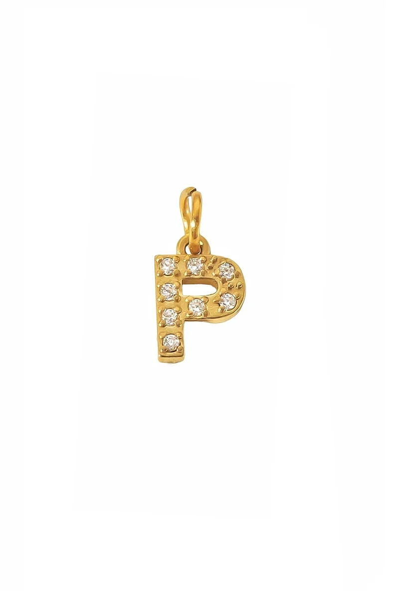 Spark Letter Charm