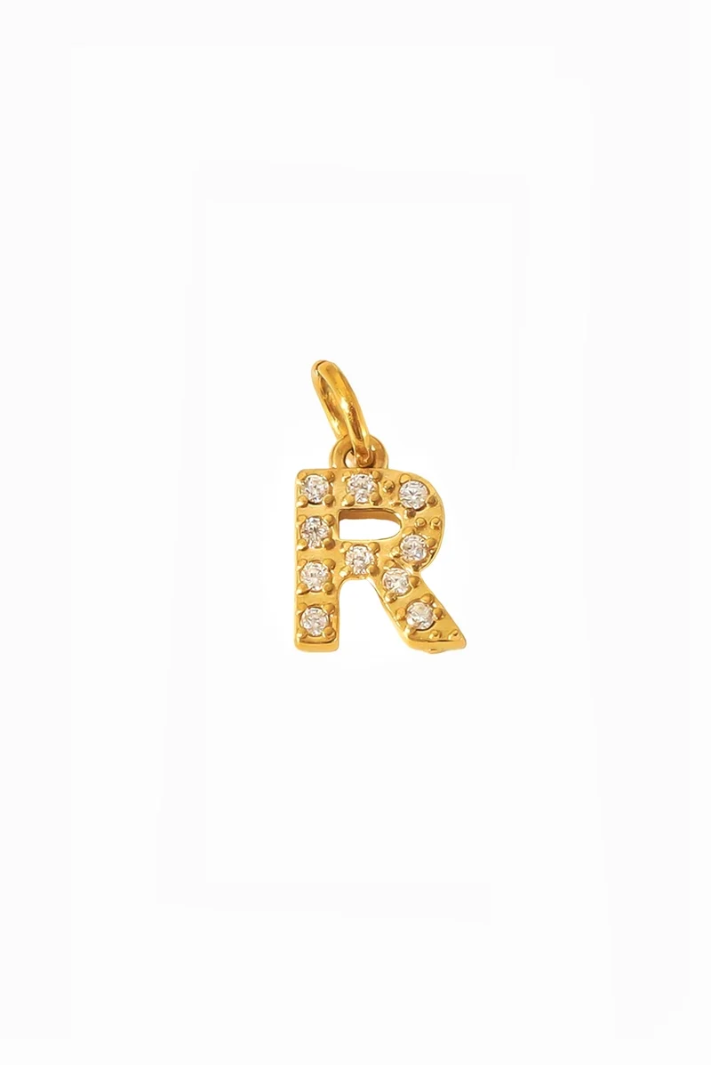Spark Letter Charm