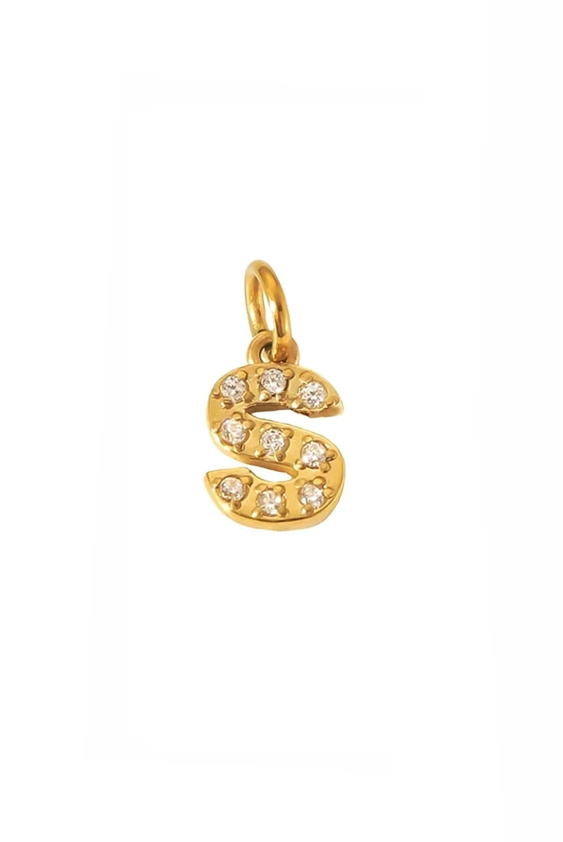 Spark Letter Charm