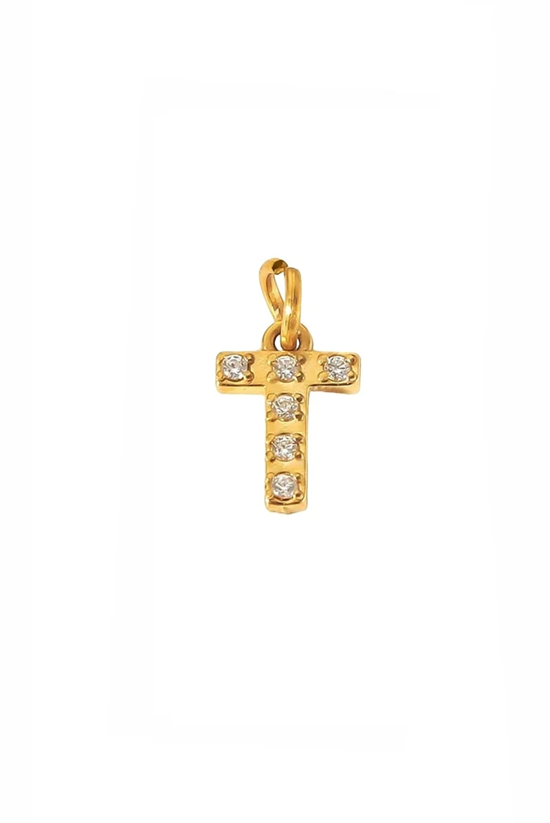 Spark Letter Charm