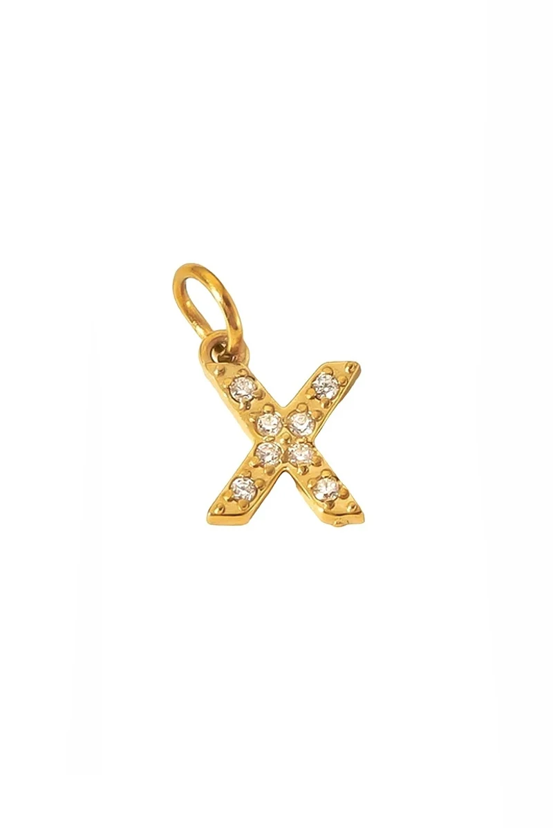 Spark Letter Charm