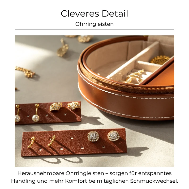 CORDOBA Schmucketui aus Leder