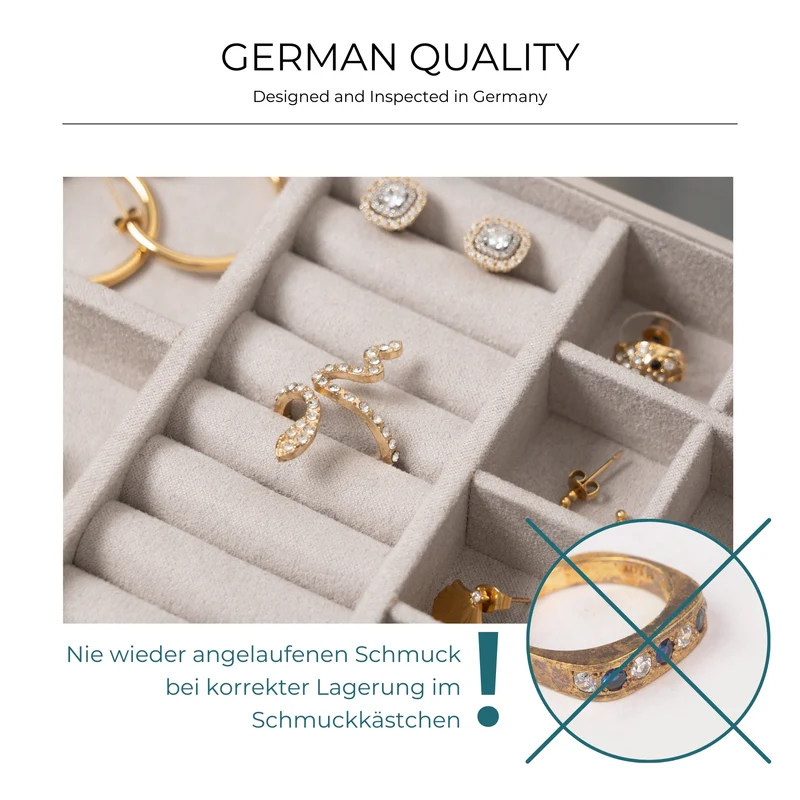 MILANO Schmuckkästchen in Echsen Optik