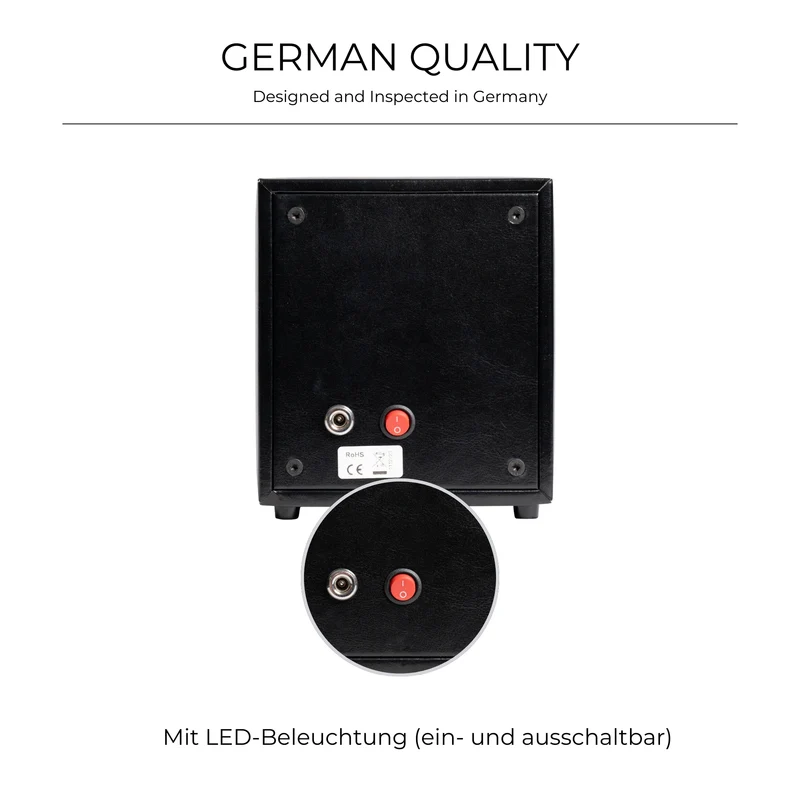 BOND Uhrenbeweger für 1 Uhr mit LED Beleuchtung
