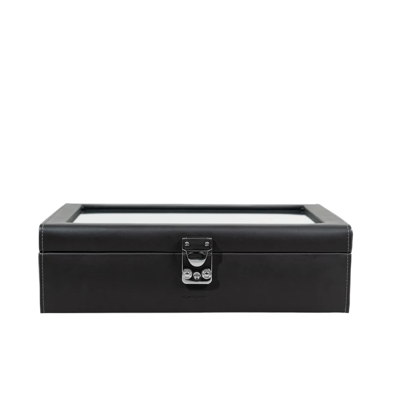 INFINITY Uhrenbox aus Leder für 10 Uhren