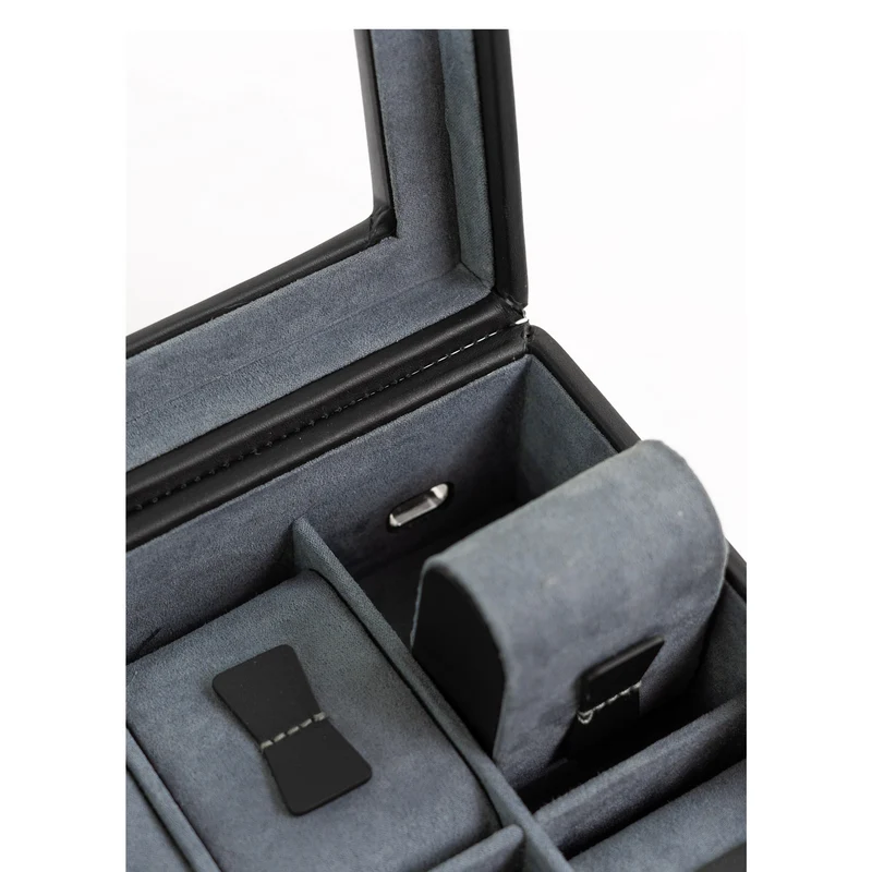 INFINITY Uhrenbox aus Leder für 10 Uhren