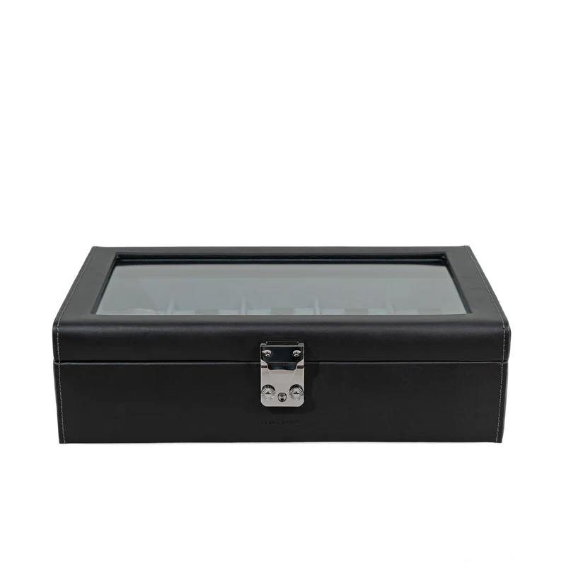 INFINITY Uhrenbox aus Leder für 10 Uhren