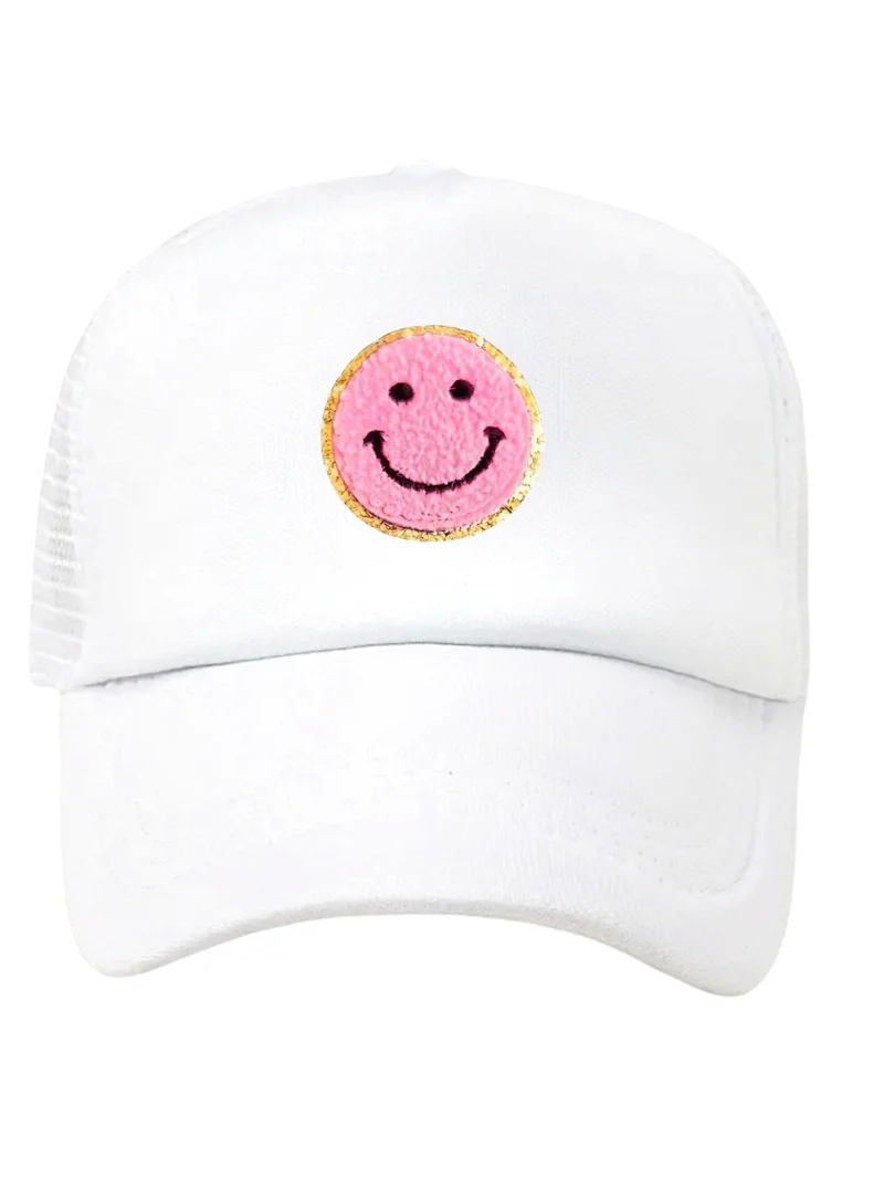 Smiley Cap Weiss