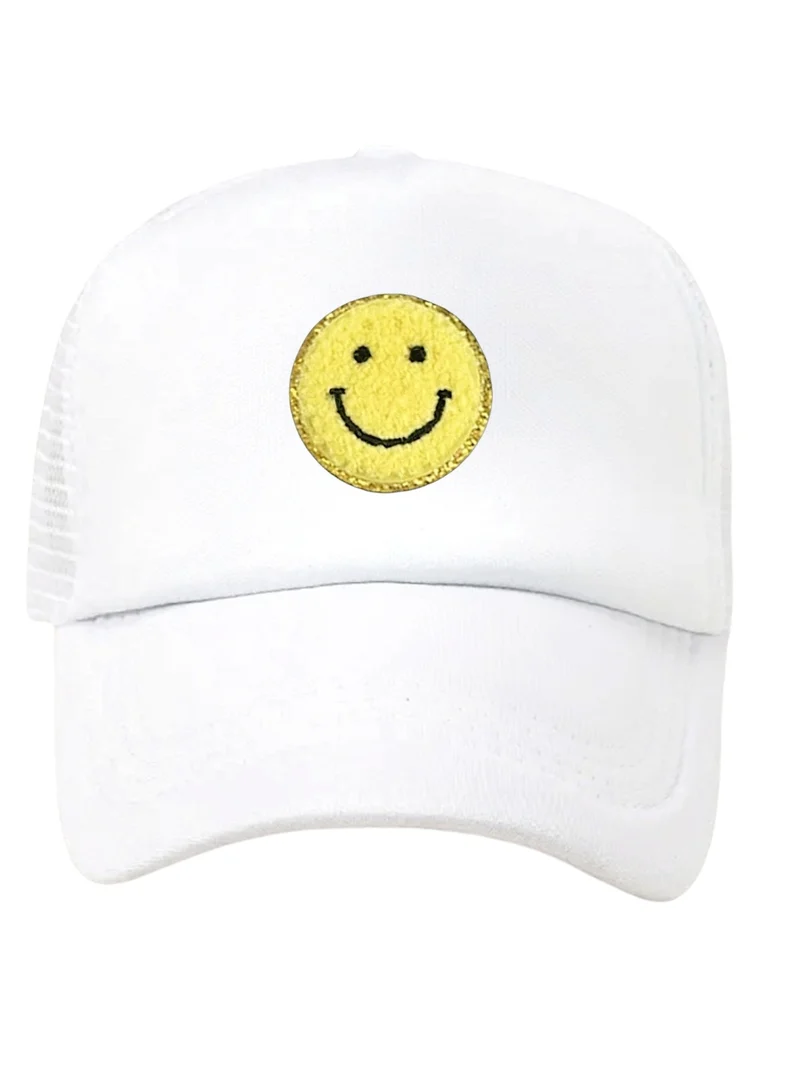 Smiley Cap Weiss