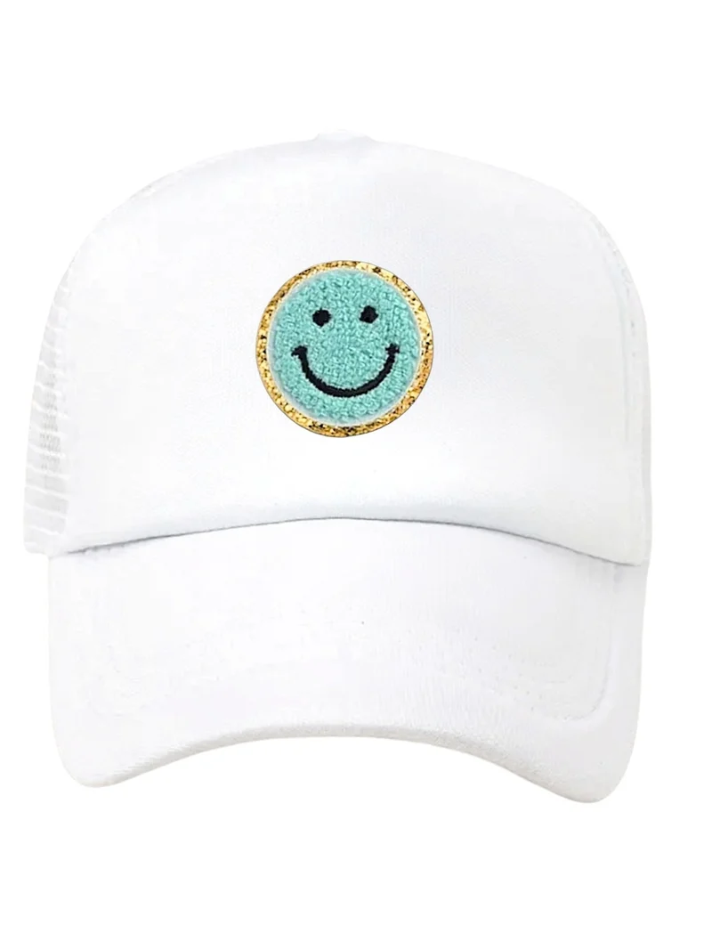 Smiley Cap Weiss