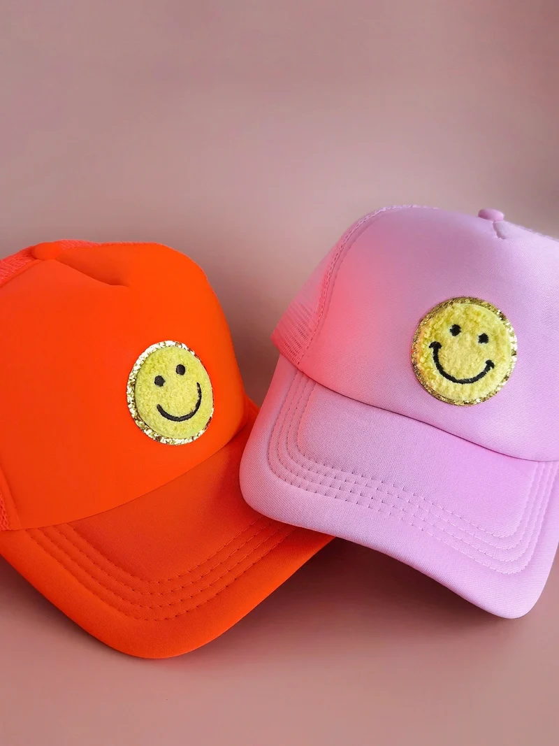 Smiley Cap Weiss