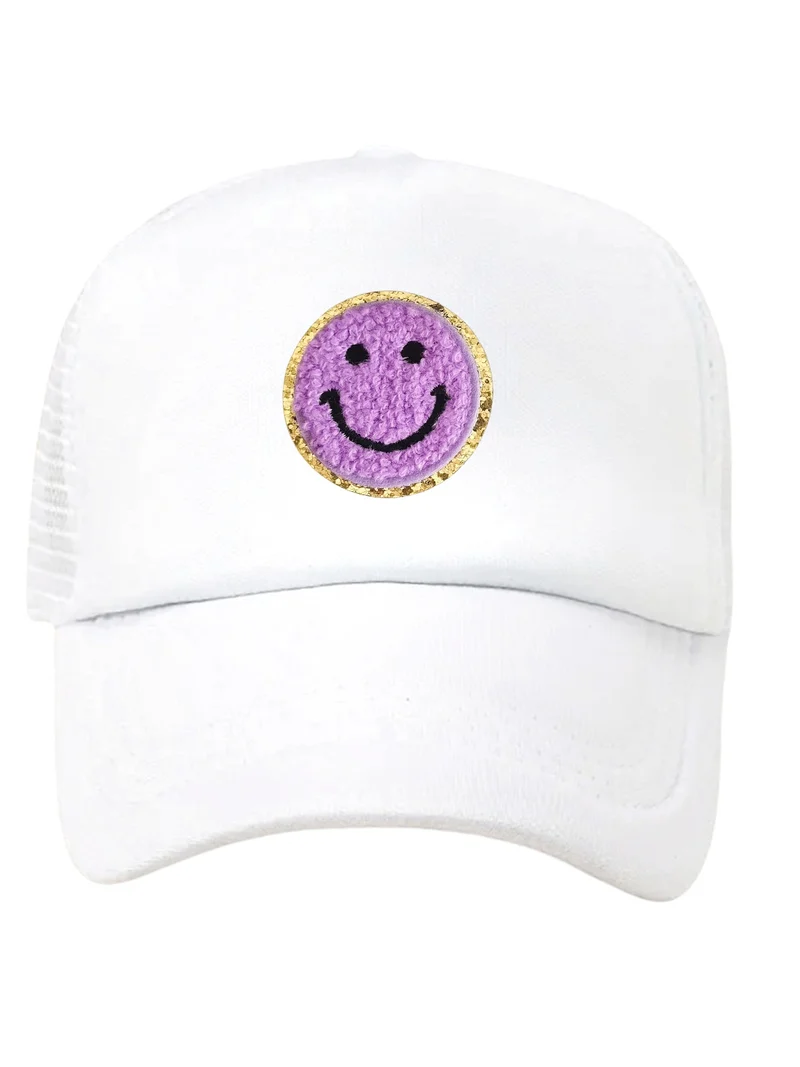 Smiley Cap Weiss