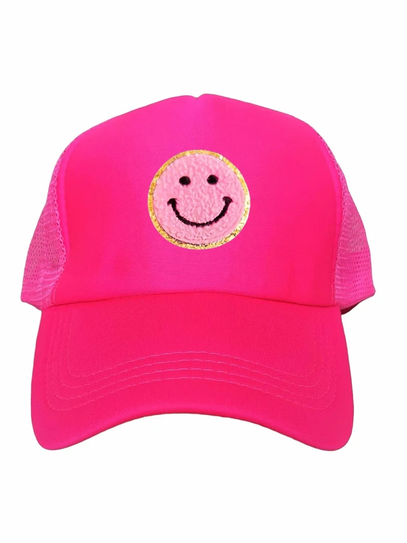 Smiley Cap Pink