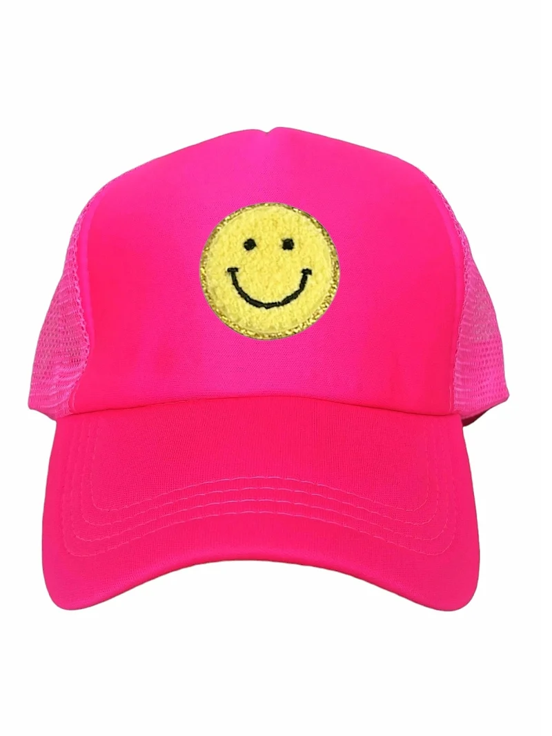 Smiley Cap Pink