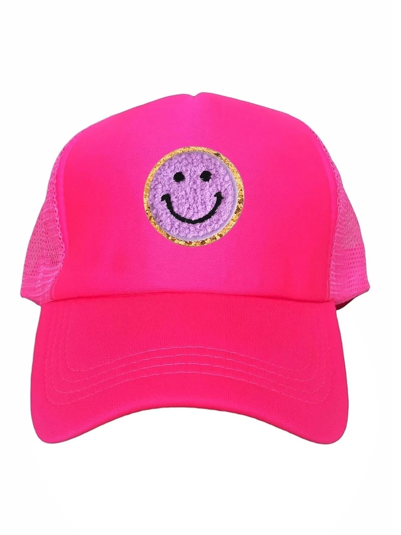 Smiley Cap Pink
