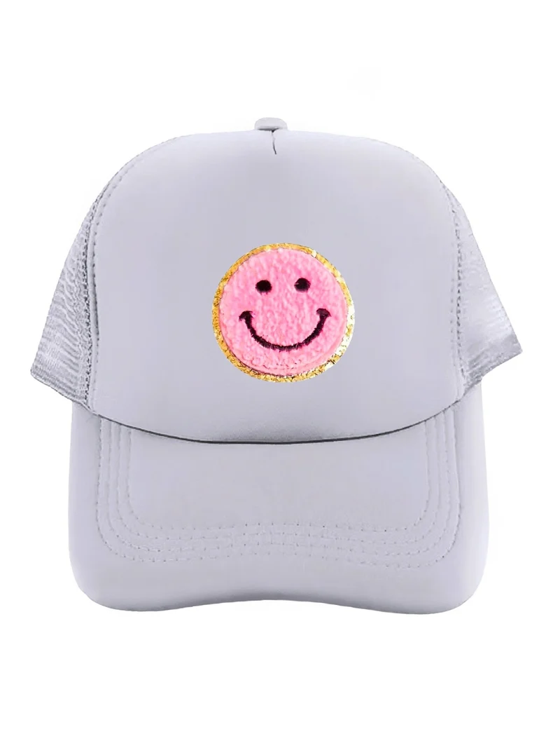 Smiley Cap Grau