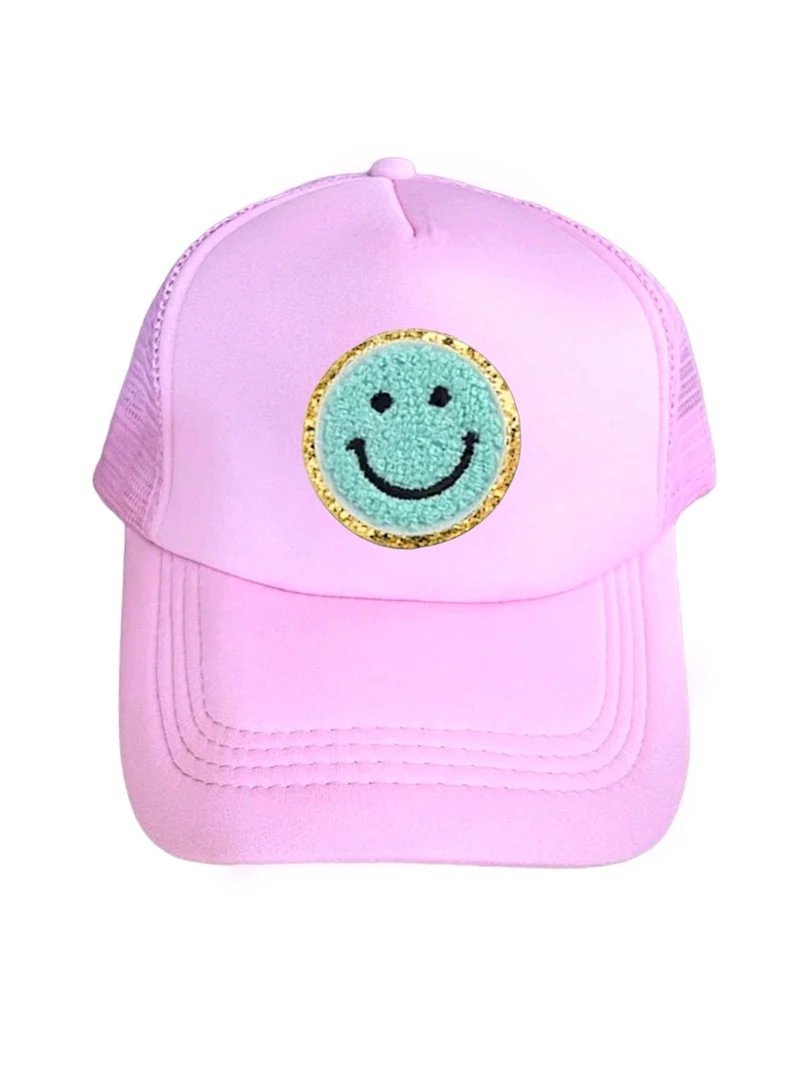 Smiley Cap Rosa