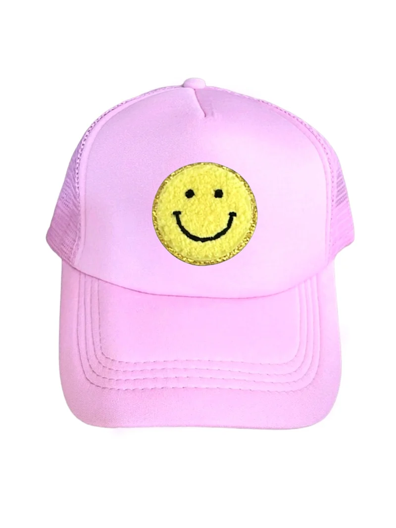 Smiley Cap Rosa