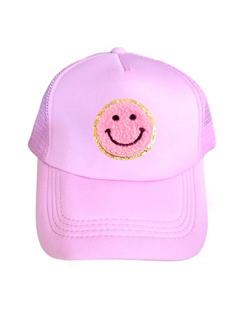 Smiley Cap Rosa