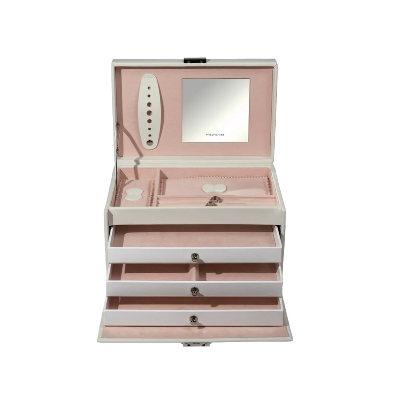 CLASSICO Schmuckkasten Echt Leder - ROSÉ EDITION