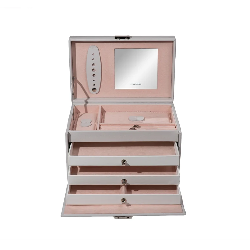 CLASSICO Schmuckkasten Echt Leder - ROSÉ EDITION