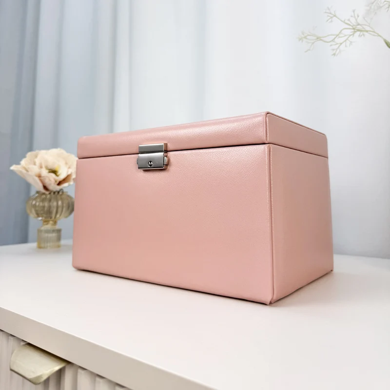CLASSICO Schmuckkasten Echt Leder - ROSÉ EDITION
