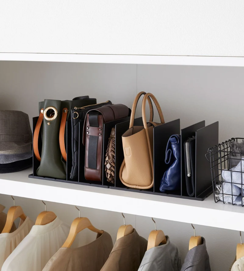 TOWER Taschen-Organizer Schwarz- Set 2 Stk.
