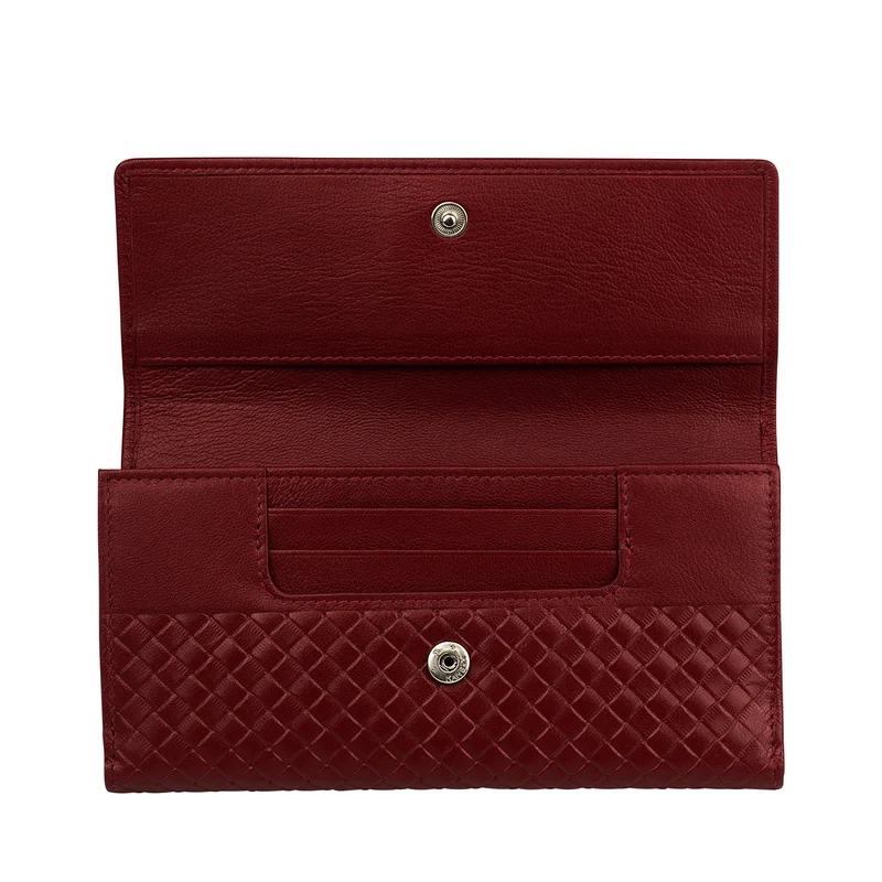 CLOE Geldbörse Damen aus Leder mit Handyfach & RFID