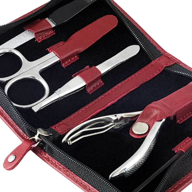 5 tlg. Maniküre-Set mit Nagelzange