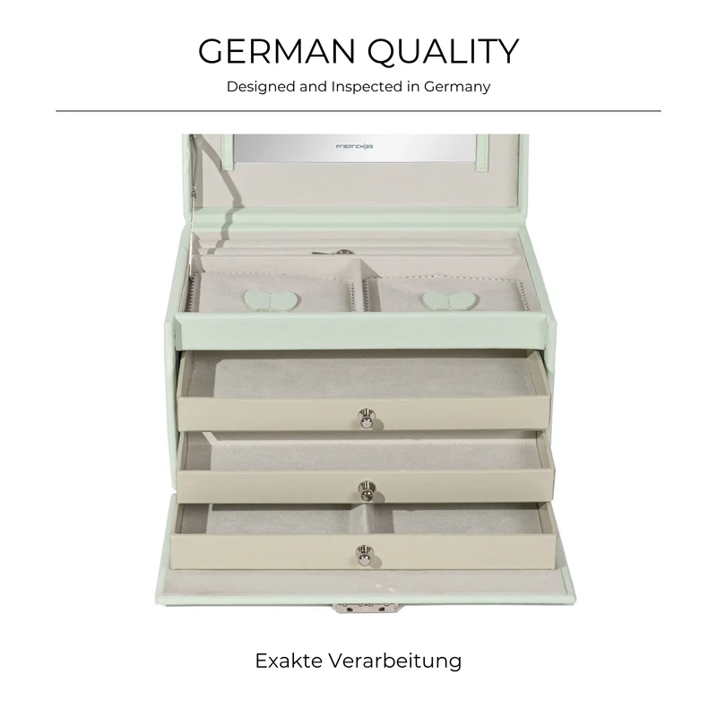 JOLIE Schmuckkästchen in Kreuznarben Optik