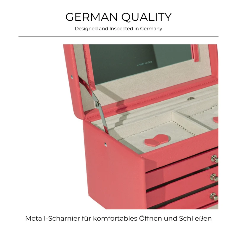 JOLIE Schmuckkästchen in Kreuznarben Optik