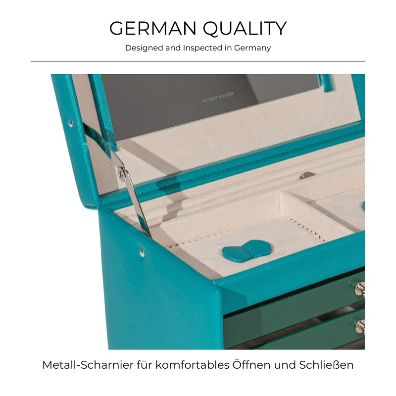 JOLIE Schmuckkästchen in Kreuznarben Optik