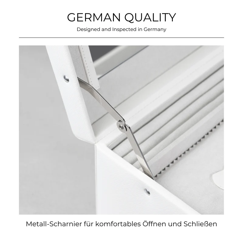 JOLIE Schmuckkästchen in Kreuznarben Optik