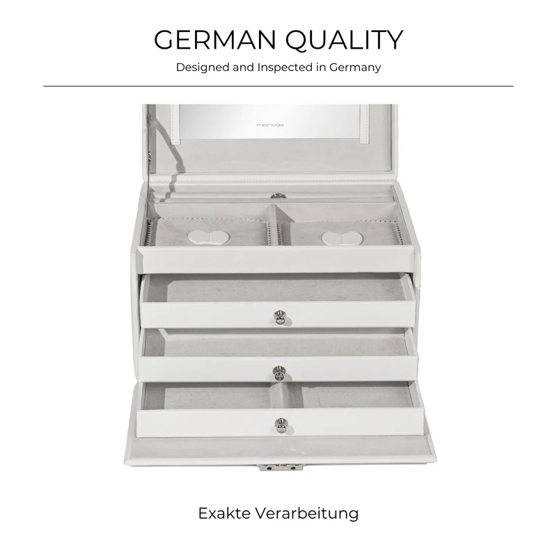 JOLIE Schmuckkästchen in Kreuznarben Optik
