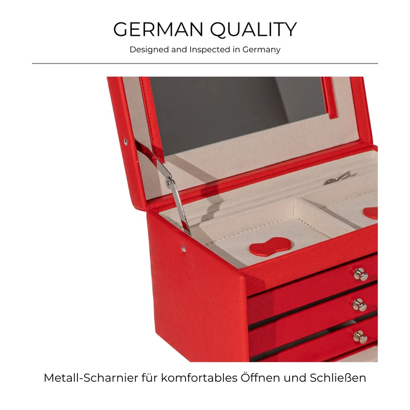 JOLIE Schmuckkästchen in Kreuznarben Optik