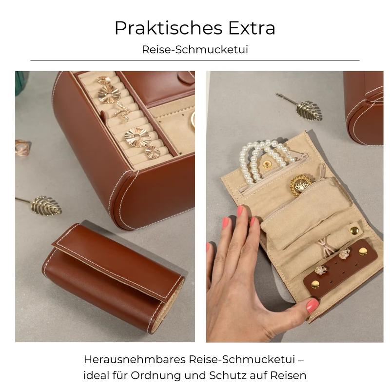 CORDOBA Schmuckkasten aus Leder